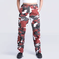 Mil-Tec Ladies Ranger Trousers Red Camo