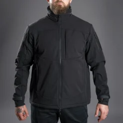 STOIRM Tactical Softshell Jacket Black