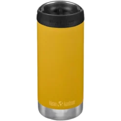 Klean Kanteen TKWide 355ml Insulated Bottle Cafe Cap Marigold