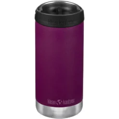 Klean Kanteen TKWide 355ml Insulated Bottle Cafe Cap Purple Potion
