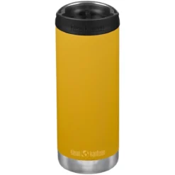 Klean Kanteen TKWide 473ml Insulated Bottle Cafe Cap Marigold