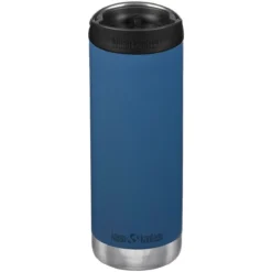 Klean Kanteen TKWide 473ml Insulated Bottle Cafe Cap Real Teal