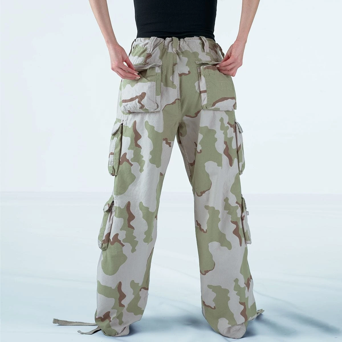 Surplus Ladies Airborne Vintage Trousers 3-Colour Desert - Image 4