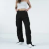 Brandit Ladies Pure Vintage Trousers Black