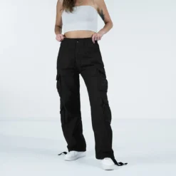 Brandit Ladies Pure Vintage Trousers Black