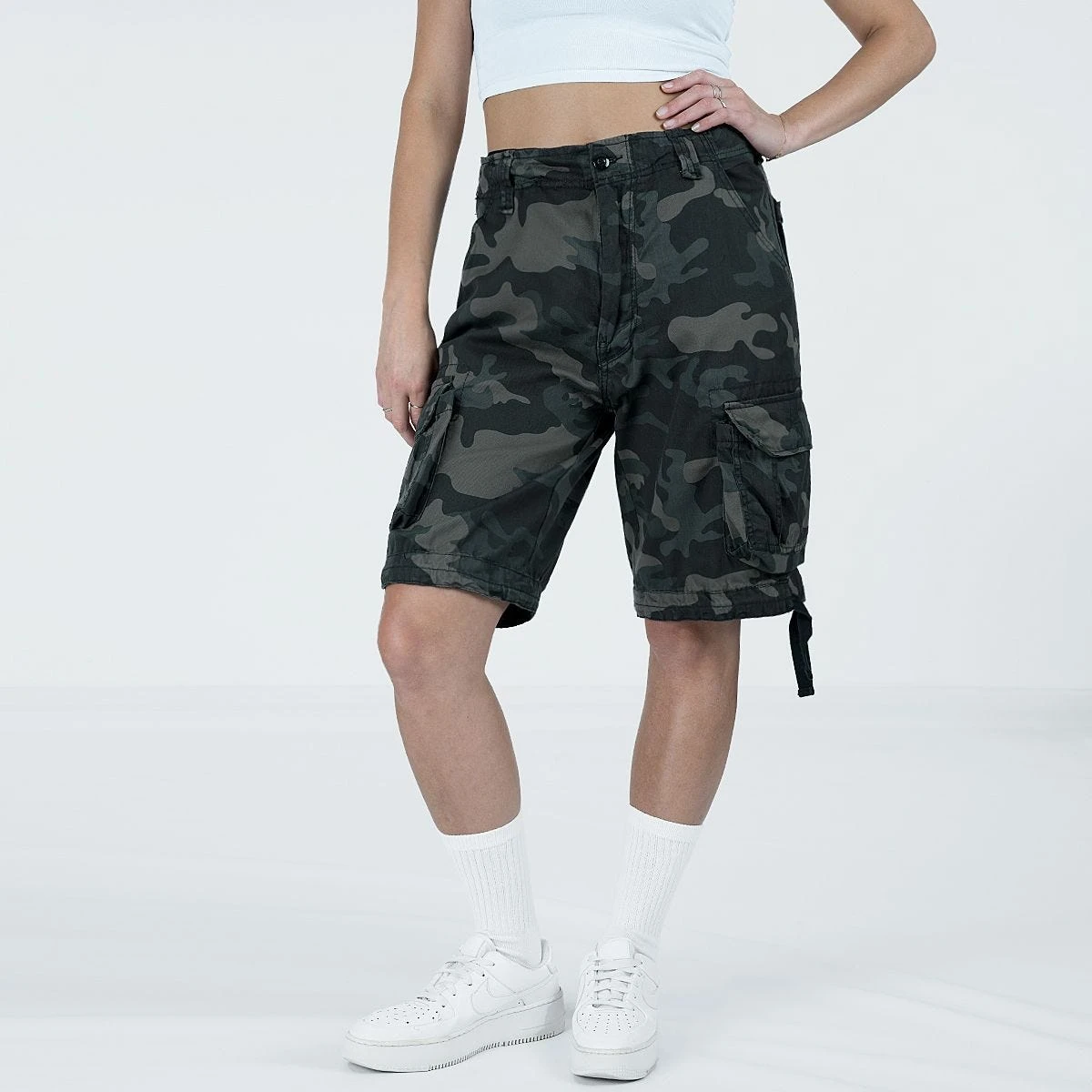Brandit Ladies Urban Legend Shorts Dark Camo