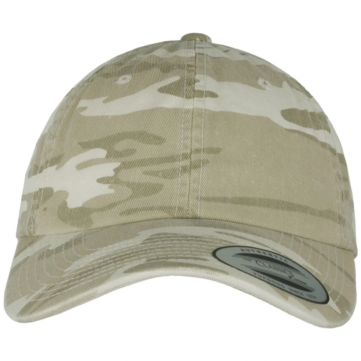 YP Low Profile Camo Washed Cap Sandstorm - Image 2