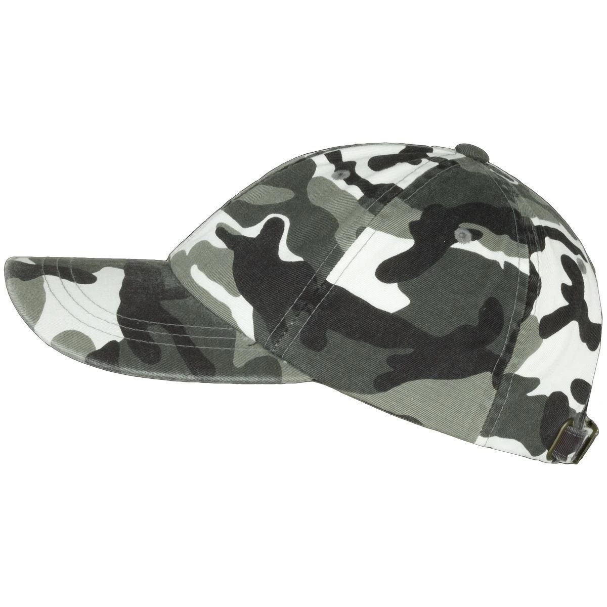 YP Low Profile Camo Washed Cap Urban - Image 4