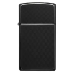 Zippo Carbon Fibre Design Lighter Grey Dusk Iced