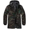 Brandit Grid Camo Parka Woodland