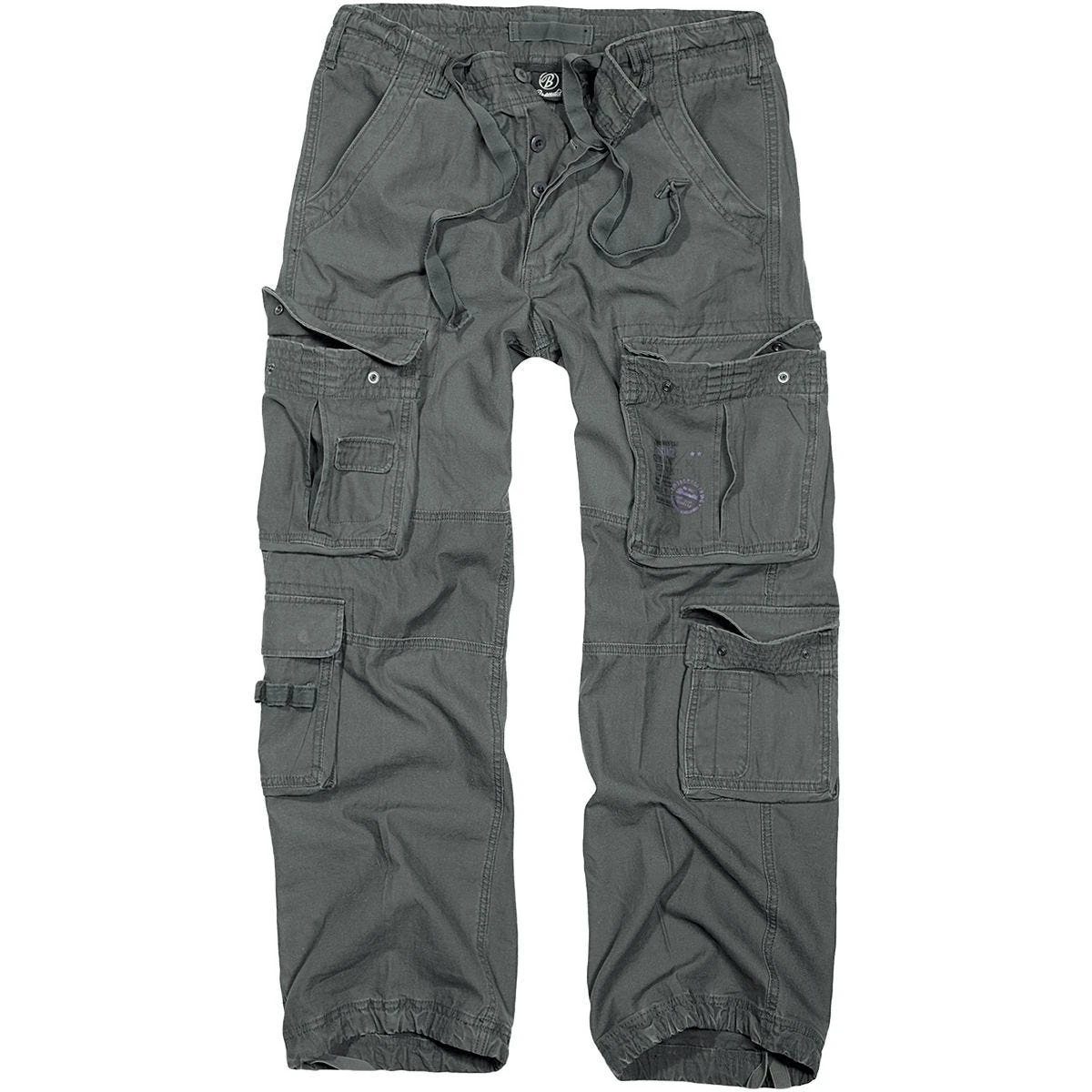 Brandit Pure Vintage Trousers Anthracite