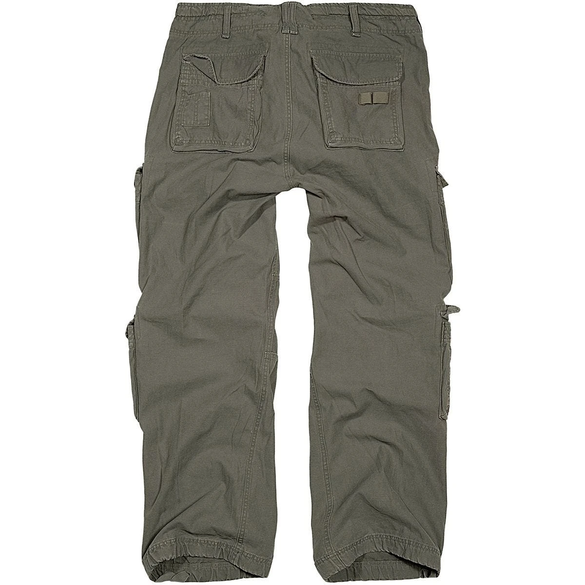 Brandit Pure Vintage Trousers Olive - Image 2