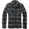 Brandit Check Shirt Black / Grey