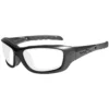 Wiley X WX Gravity Glasses - Clear Lens / Gloss Black Frame