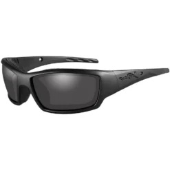 Wiley X WX Tide Glasses - Smoke Grey Lens / Black Ops Matte Black Frame