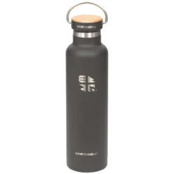 Earthwell Woodie Vacuum Bottle 650ml Pine / Volcanic Black