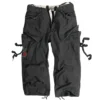 Surplus Engineer Vintage 3/4 Shorts Black