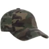 Flexfit Garment Washed Camo Woodland