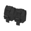 Flyye Double Fragmentation Grenade Pouch Black