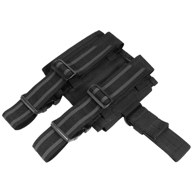 Flyye Drop Leg Double M4/M16 Magazine Pouch Black - Image 5