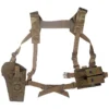 Flyye Shoulder Holster System Panel MOLLE Coyote Brown