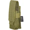Flyye Single 9mm Magazine Pouch Ver. FE MOLLE Khaki
