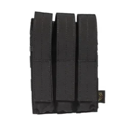 Flyye Triple MP5 Magazine Pouch MOLLE Black
