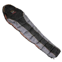 Fox Outdoor Advance Mummy Sleeping Bag Black / Grey