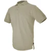 Hazard 4 Undervest Plain Front Battle Polo Shirt Tan