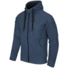 Helikon Covert Tactical Hoodie Full Zip Melange Blue