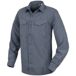 Helikon Defender Mk2 Gentleman Long Sleeve Shirt Melange Black-Grey