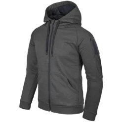 Helikon Urban Tactical Hoodie Full Zip Melange Black-Grey