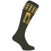 Jack Pyke Harlequin Shooting Socks Green/Gold