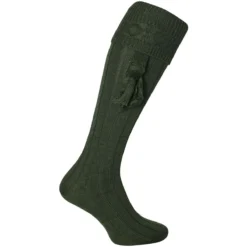Jack Pyke Plain Shooting Socks Green