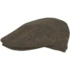 Jack Pyke Wool Blend Flat Cap Brown Check