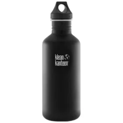 Klean Kanteen Classic 1182ml Bottle With Loop Cap Shale Black