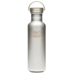 Klean Kanteen Reflect 800ml Bottle Unibody Bamboo Cap Brushed Stainless