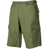 MFH US BDU Bermuda Shorts Ripstop OD Green