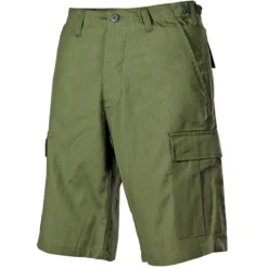 MFH US BDU Bermuda Shorts Ripstop OD Green