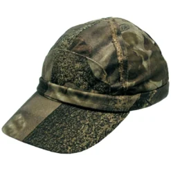 MFH Hunter Cap With Fluorescent Strip Hunter Brown