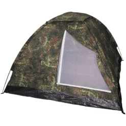 MFH 3 Person Tent Monodom With Mosquito Net Flecktarn