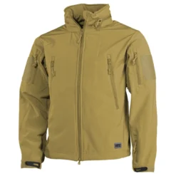 MFH Scorpion Soft Shell Jacket Coyote Tan