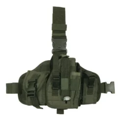 MFH MOLLE Leg Holster With Pouches Olive
