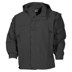 MFH US Soft Shell Jacket Level 5 Black