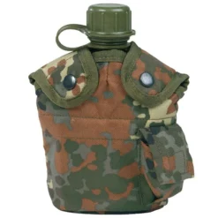 Mil-Tec US Style Canteen And Cup Flecktarn