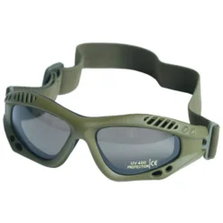 Mil-Tec Commando Goggles Air Pro Smoke Lens Olive Frame