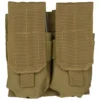 Mil-Tec Double M4/M16 Magazine Pouch MOLLE Coyote