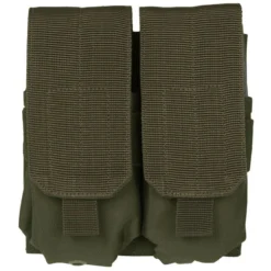 Mil-Tec Double M4/M16 Magazine Pouch MOLLE Olive