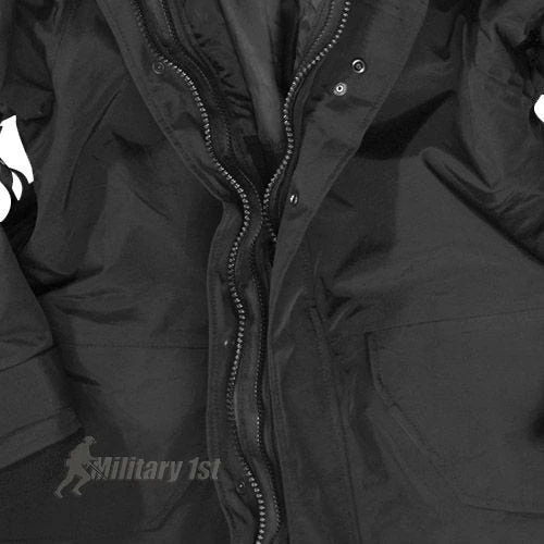 Mil-Tec ECWCS Jacket With Fleece Black - Image 4