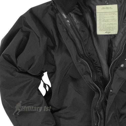 Mil-Tec ECWCS Jacket With Fleece Black - Image 5
